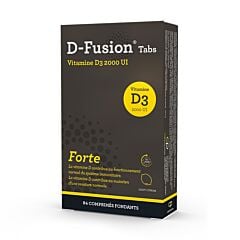 D-Fusion Tabs Forte Vitamine D3 2000UI 84 Comprimés Fondants