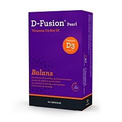 D-Fusion Pearl Balans Vitamine D3 800UI 84 Gélules