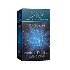 D-ixX 3000 Zinc 120 Gélules