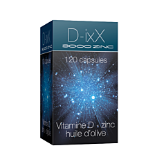 D-ixX 3000 Zinc 120 Capsules