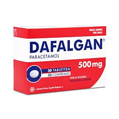 Dafalgan Adultes 500mg 30 Comprimés Secs