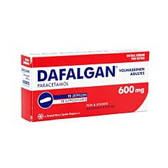 Dafalgan Adultes 600mg 12 Suppositoires