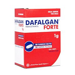 Dafalgan Forte 1g 50 Comprimés Pelliculés