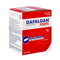 Dafalgan Forte 1g - 100 Comprimés