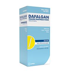 Dafalgan Pédiatrique 30mg/ml Enfants 4 à 32kg Sirop Flacon 90ml