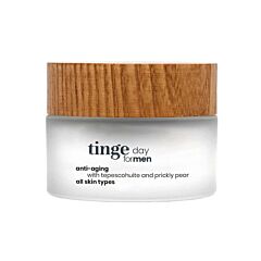 Tinge Crème de Jour Anti-Âge pour Hommes Pot 50ml