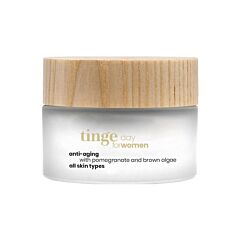 Tinge Crème de Jour Anti-Âge pour Femmes Pot 50ml