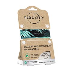 Parakito Bracelet Graffic Dark Explorer Anti-Moustiques + 2 Recharges