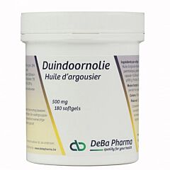 Deba Pharma Huile d'Argousier 500mg 180 Softgels