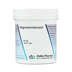 Deba Pharma Taurate de Magnésium 750mg 100 V-Capsules