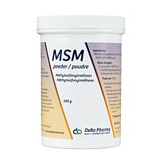 Deba Pharma MSM Poudre Soluble Pot 500g