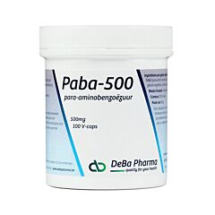 Deba Pharma Paba 500mg 100 V-Caps