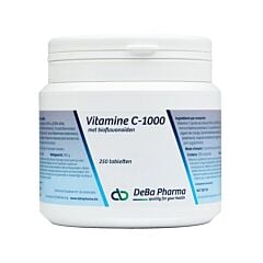 Deba Pharma Vitamine C-1000mg Bioflavonoïdes 250 Comprimés
