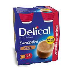 Delical HP-HC Concentré Café Bouteille 4x200ml