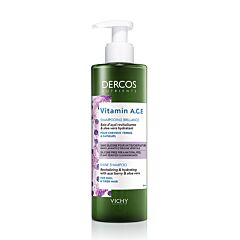 Vichy Dercos Nutrients Vitamin A.C.E. Shampooing Brillance Cheveux Ternes & Fatigués Flacon Pompe 250ml