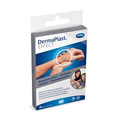 Dermaplast Effect Brandwonden 4,5x6,5cm 3 Stuks