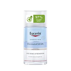 Eucerin DermatoCLEAN Waterproof Oogreinigingslotion Gevoelige Huid 125ml NF