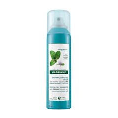 Klorane Shampooing Sec Détox à la Menthe Aquatique Spray 150ml