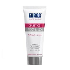 Eubos Diabetics Foot & Leg Pieds & Jambes Crème Tube 100ml