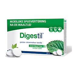 Digestil Lourdeurs Digestives 24 Pastilles à Sucer