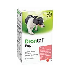 Drontal Pup Vermifuge Chiots & Jeunes Chiens Suspension Orale 50ml