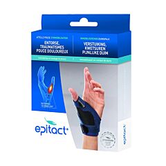 Epitact Attelle Pouce d'Immobilisation Entorse Traumatismes Pouce Douloureux Main Gauche Taille S 1 Pièce