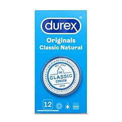 Durex Originals Classic Natural 12 Préservatifs