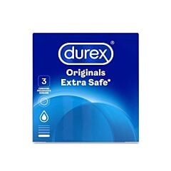 Durex Originals Extra Safe Préservatifs - 3 Pièces