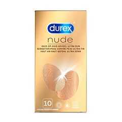 Durex Nude Classic Condooms 10 Stuks