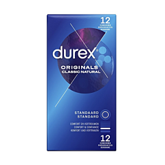 Durex Originals Classic Natural Préservatifs - 12 Pièces