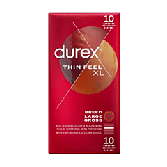 Durex Thin Feel XL Préservatifs - 10 Pièces