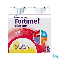 Fortimel DiaCare - Goût Vanille - 4x200ml