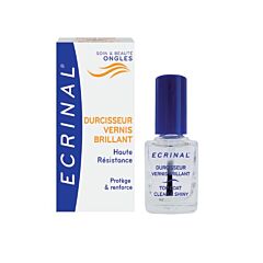 Ecrinal Durcisseur Ongles Vernis Brillant Flacon 10ml