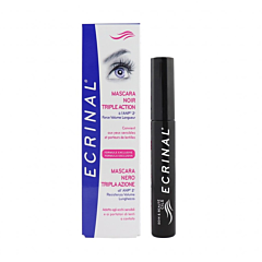 Ecrinal Triple Action Mascara - Zwart - 7ml