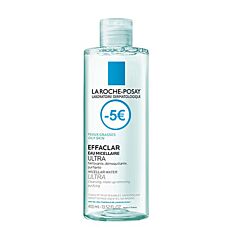 La Roche Posay Effaclar Micellair Water Ultra Vette Huid 400ml Promo - €5