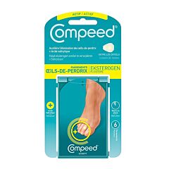 Compeed Pansements Oeils-de-Perdrix + Acide Salicylique 6 Pièces