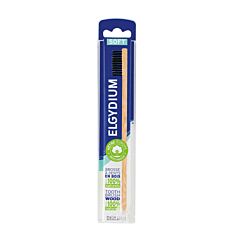 Elgydium Brosse à Dents Eco-Conçue en Bois - Souple - 1 Pièce