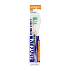 Elgydium Interactive Brosse à Dents Manuelle Medium - 1 Pièce