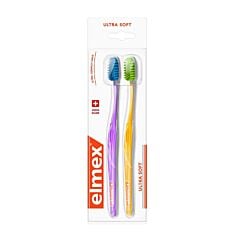 Elmex Brosse à Dents Manuelle Ultra Soft 2 Pièces