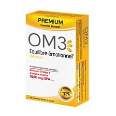 OM3 Equilibre Emotionnel Premium 45 Gélules