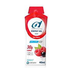 6d Sports Nutrition Energy Gel Red Fruits 6x40ml