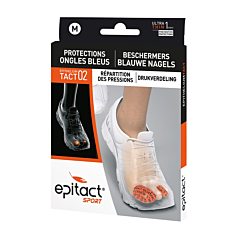 Epitact Sport Protections Ongles Bleus - Taille M - 2 Pièces