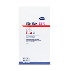 Hartmann Sterilux ES6 Compresses Stériles 12 Plis 10x20cm 5 Pièces