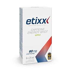 Etixx Caffeine Energy Shot - Appel - 6x25ml