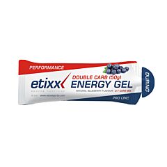 Etixx Double Carb Pro Line Energy Gel - Blueberry - 60ml 1 Pièce