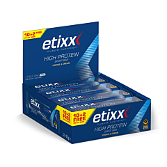 Etixx High Protein Bar - Cookie & Cream - 12x55g