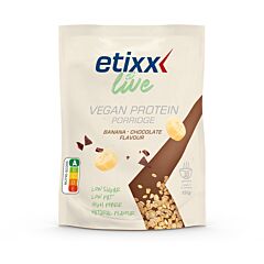 Etixx Live Vegan Protein Porridge - Banane/Chocolat - 550g