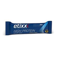 Etixx High Protein Bar Cookie & Cream 55g 1 Stuk