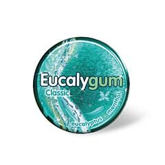 Eucalygum Classic Eucalyptus Menthol Avec Sucre Gommes Rafraîchissantes 32g