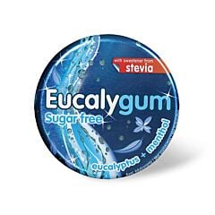 Eucalygum Classic Eucalyptus Menthol Sans Sucre Gommes Rafraîchissantes 32g	